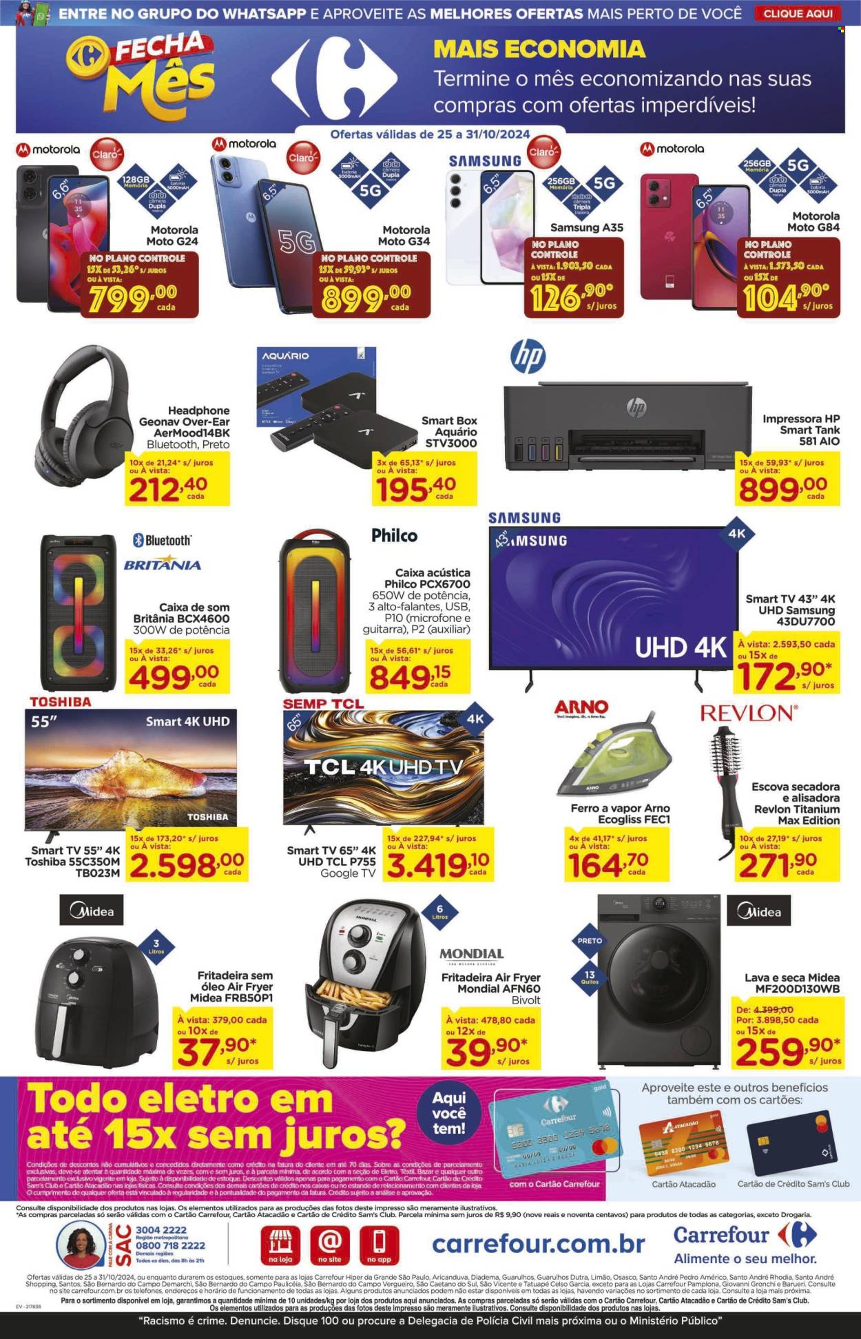 Folheto Carrefour Hiper - 25/10/2024 - 31/10/2024. Página 12