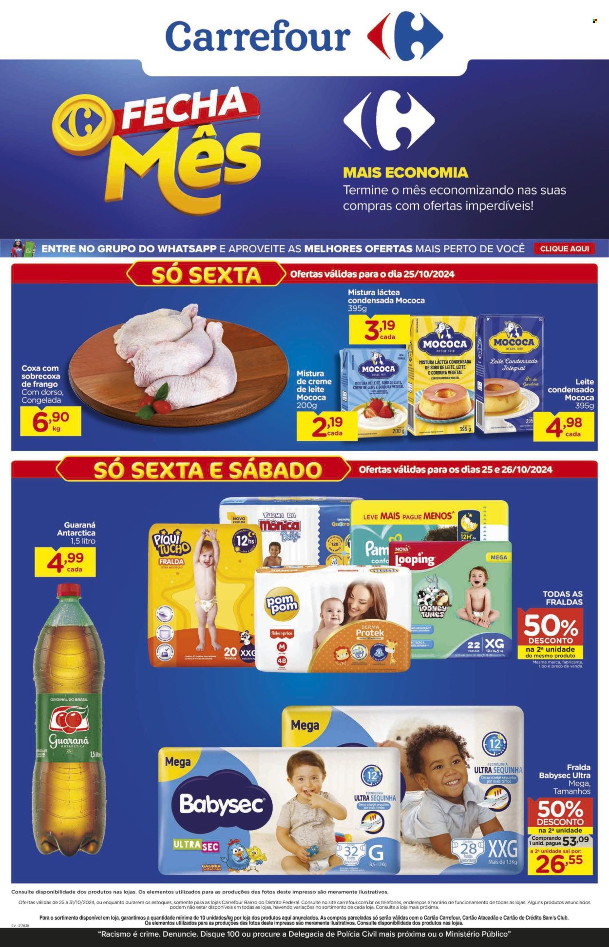 Folheto Carrefour Bairro - 25/10/2024 - 31/10/2024. Página 1