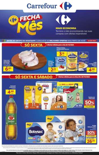 Folheto Carrefour Bairro - 25/10/2024 - 31/10/2024.