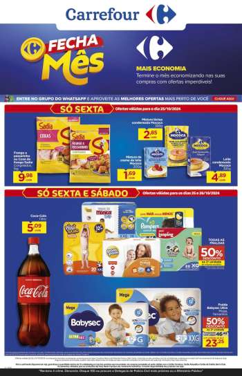 Folheto Carrefour Bairro - 25/10/2024 - 31/10/2024.