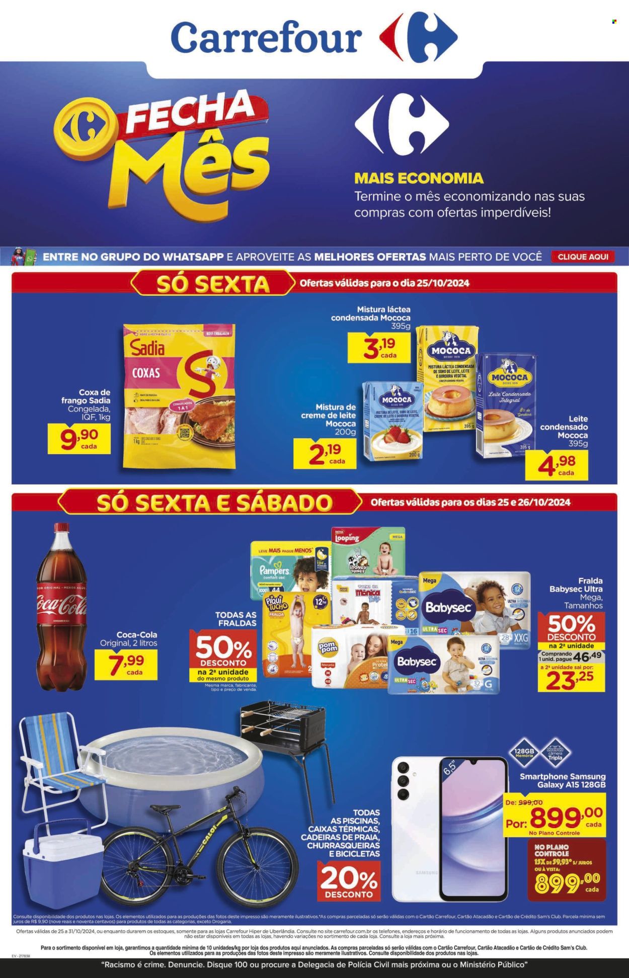 Folheto Carrefour Hiper - 25/10/2024 - 31/10/2024. Página 1