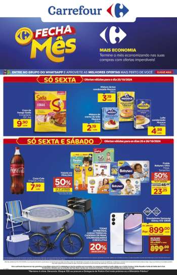 Folheto Carrefour Hiper - 25/10/2024 - 31/10/2024.