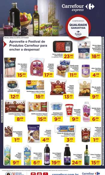 Folheto Carrefour - 25/10/2024 - 07/11/2024.