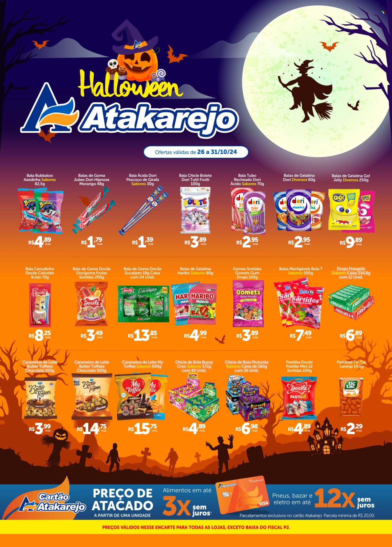 Folheto Atakadão Atakarejo - 26/10/2024 - 31/10/2024. Página 1