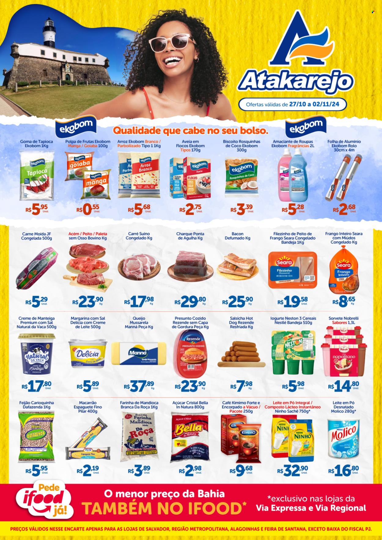 Folheto Atakadão Atakarejo - 27/10/2024 - 02/11/2024. Página 1
