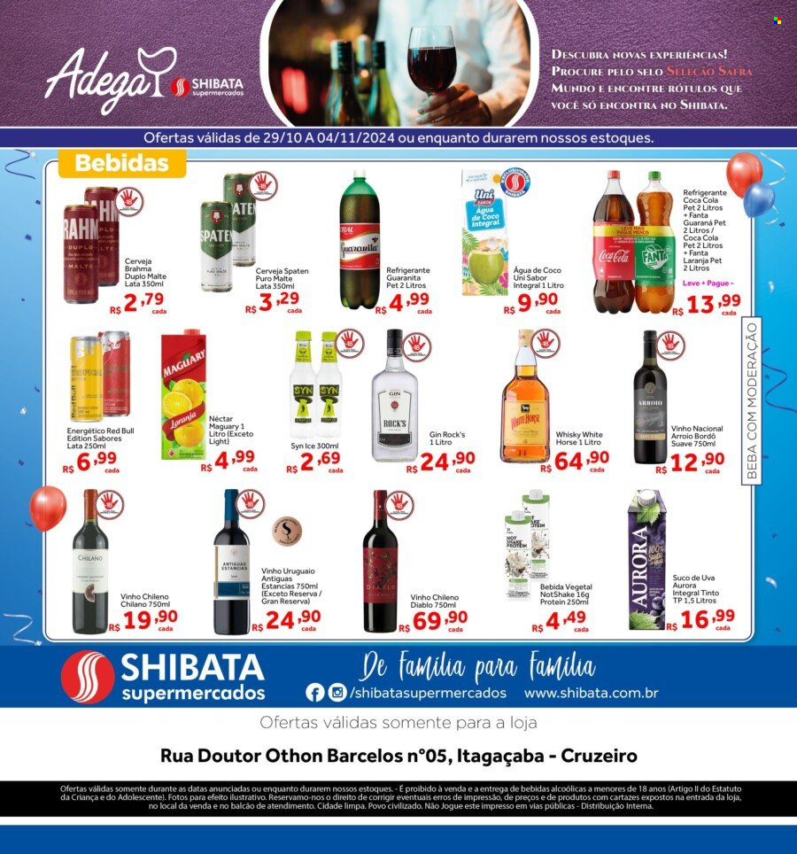 Folheto Shibata Supermercados - 29/10/2024 - 04/11/2024. Página 8