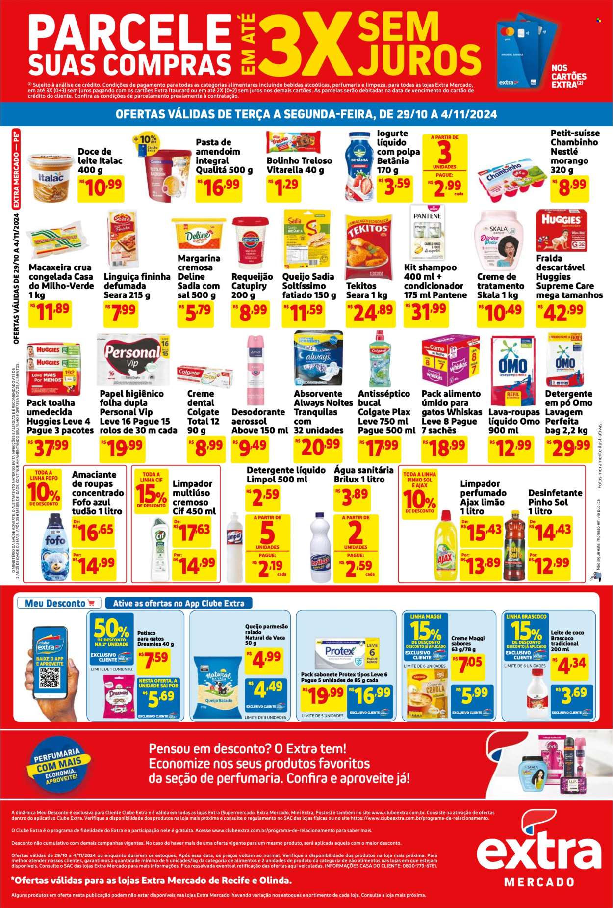 Folheto Mercado Extra - 29/10/2024 - 04/11/2024. Página 2