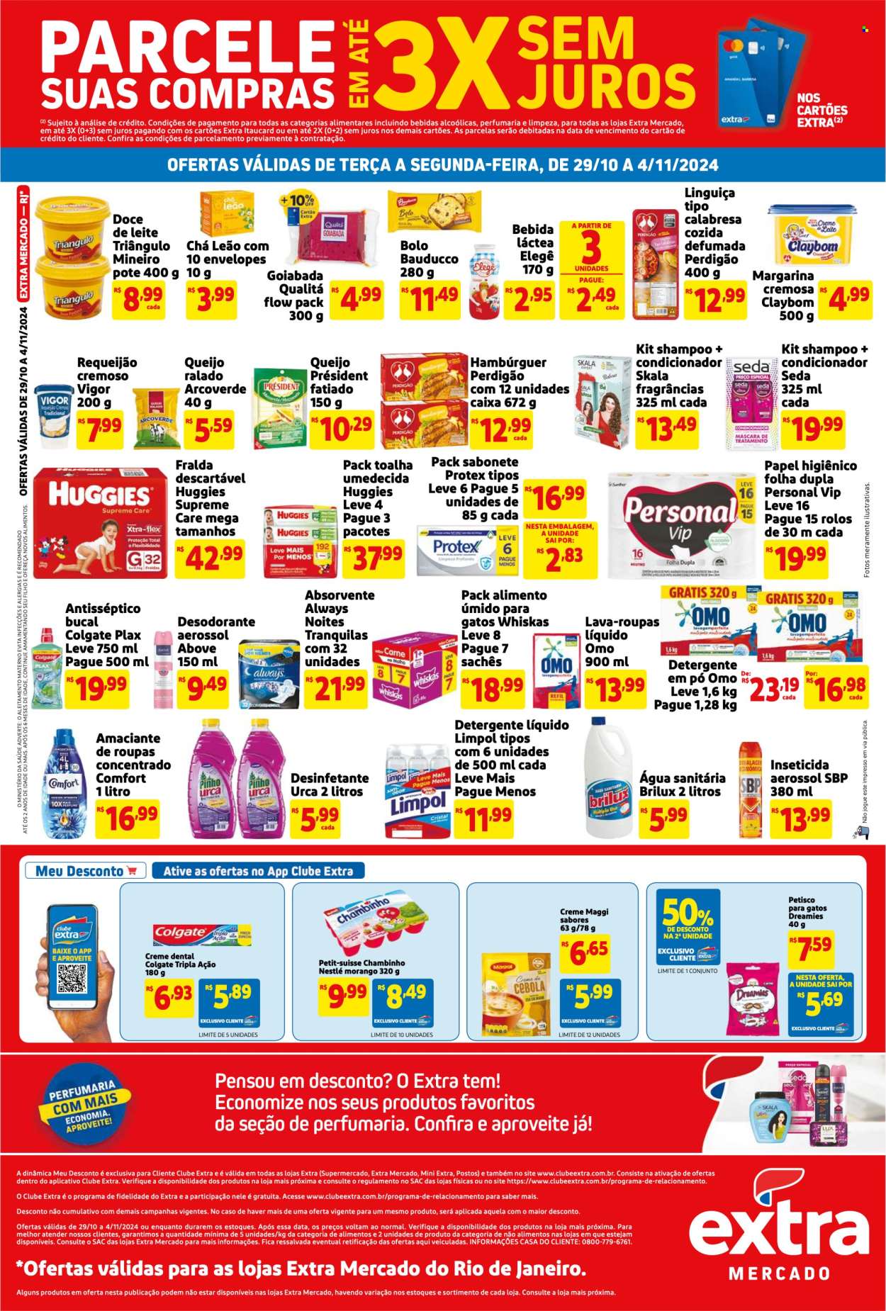 Folheto Mercado Extra - 29/10/2024 - 04/11/2024. Página 2