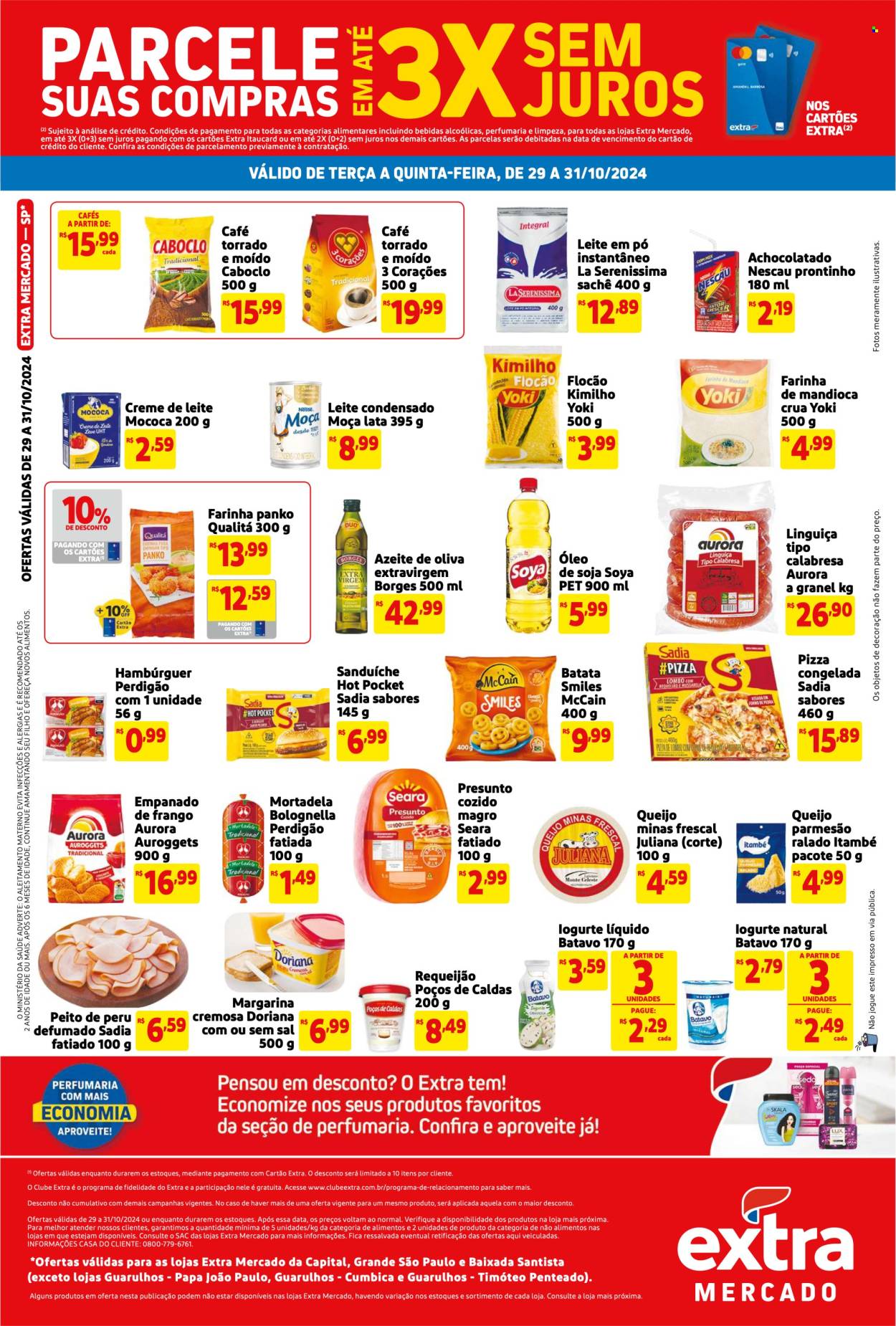 Folheto Mercado Extra - 29/10/2024 - 31/10/2024. Página 2