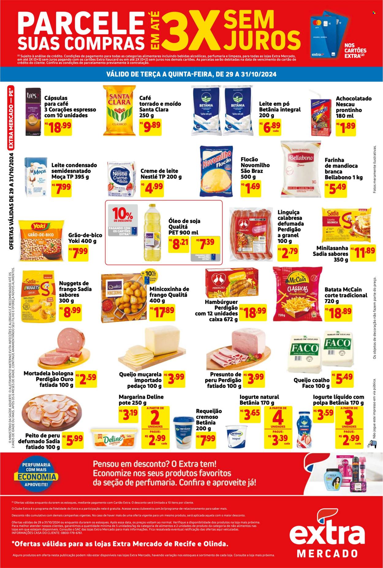 Folheto Mercado Extra - 29/10/2024 - 31/10/2024. Página 2
