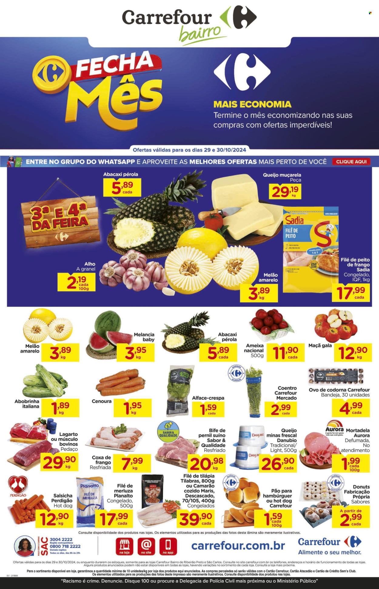 Folheto Carrefour Bairro - 29/10/2024 - 30/10/2024. Página 1