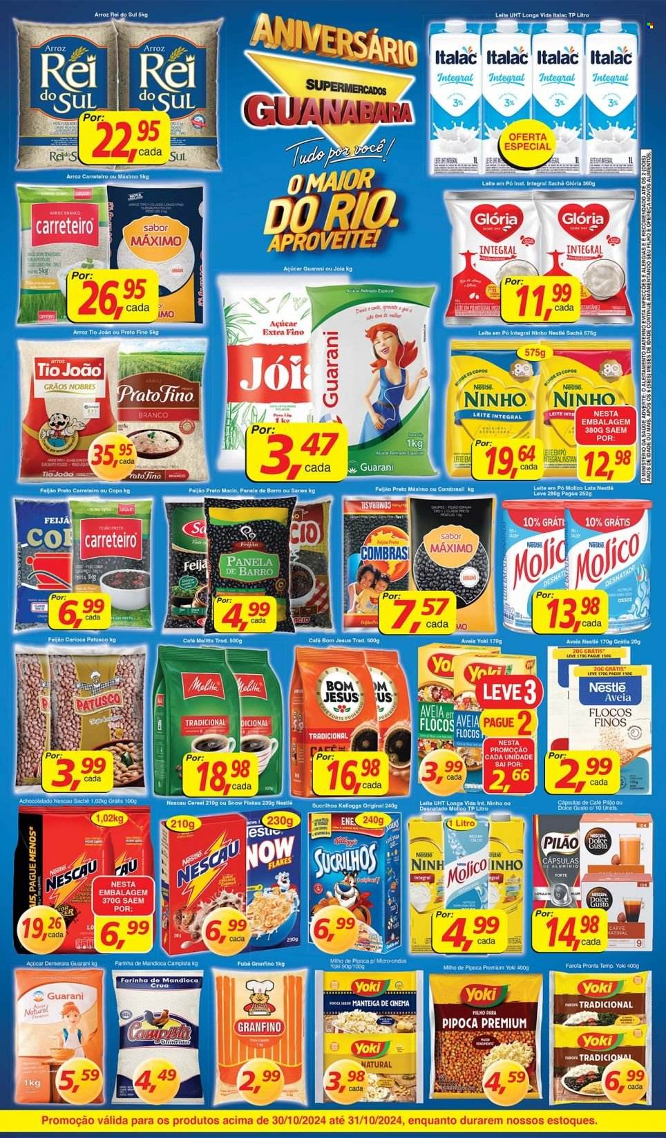 Folheto Supermercados Guanabara - 30/10/2024 - 31/10/2024. Página 2