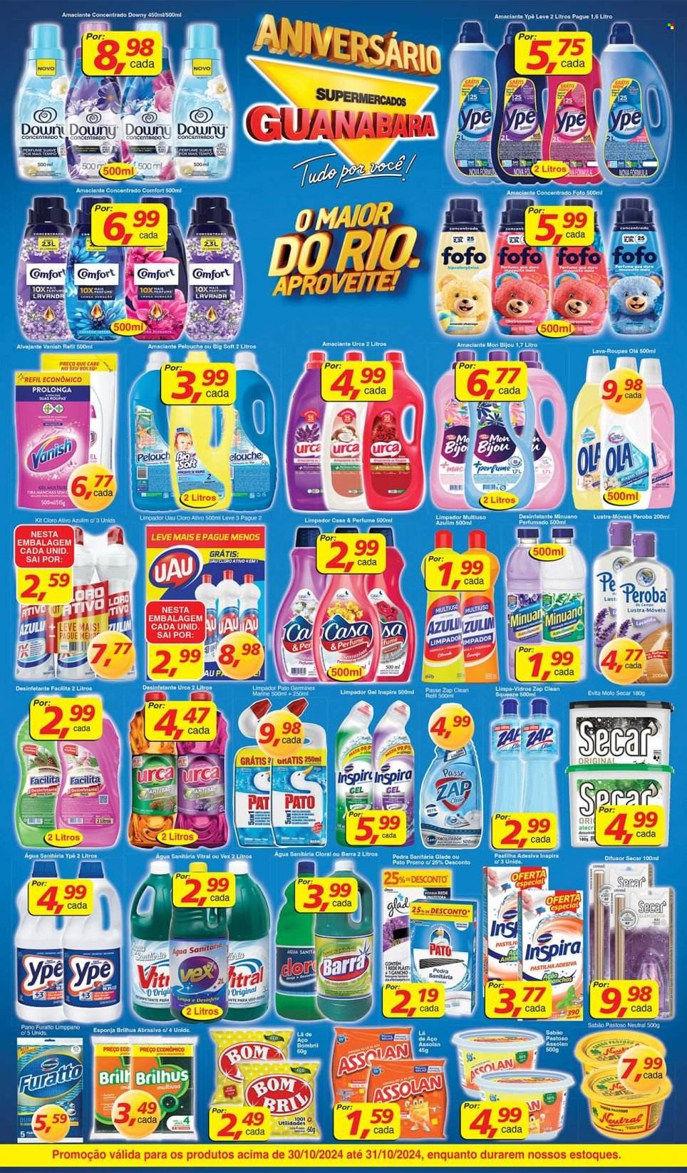 Folheto Supermercados Guanabara - 30/10/2024 - 31/10/2024. Página 11
