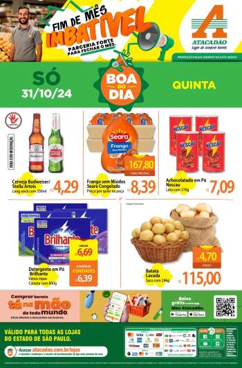 Folheto Atacadão - 31/10/2024 - 31/10/2024.