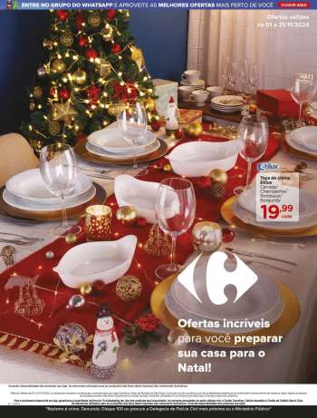 Folheto Carrefour Hiper - 01/11/2024 - 21/11/2024.