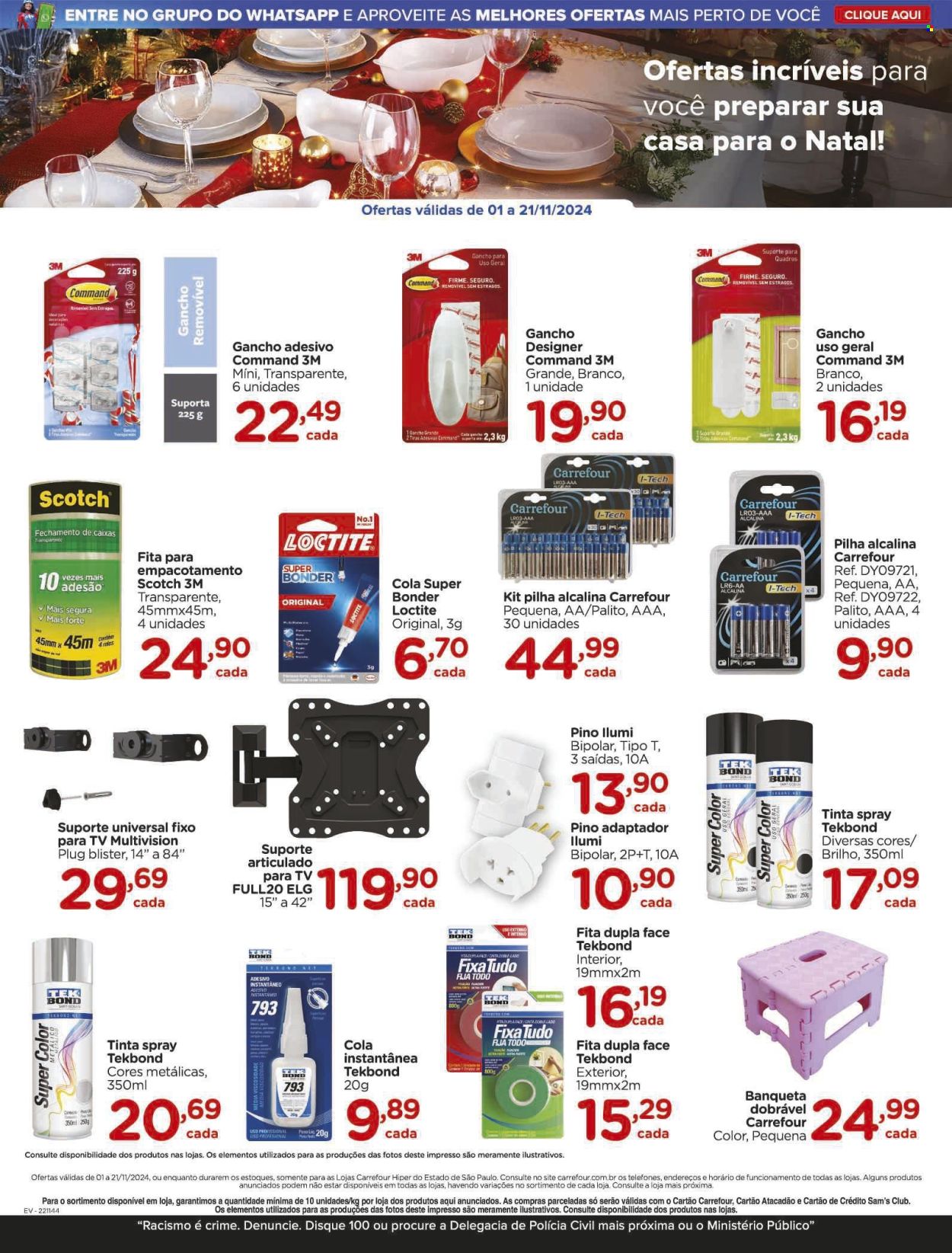 Folheto Carrefour Hiper - 01/11/2024 - 21/11/2024. Página 11