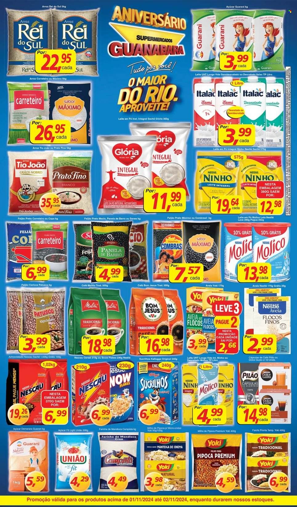 Folheto Supermercados Guanabara - 01/11/2024 - 02/11/2024. Página 2