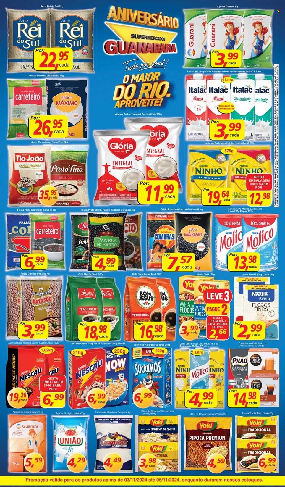 Folheto Supermercados Guanabara - 03/11/2024 - 05/11/2024. Página 2