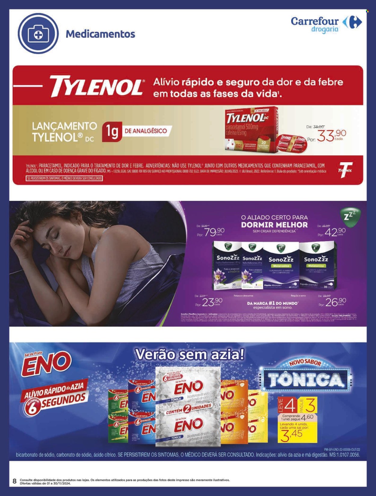 Folheto Carrefour Drogaria - 01/11/2024 - 30/11/2024. Página 8
