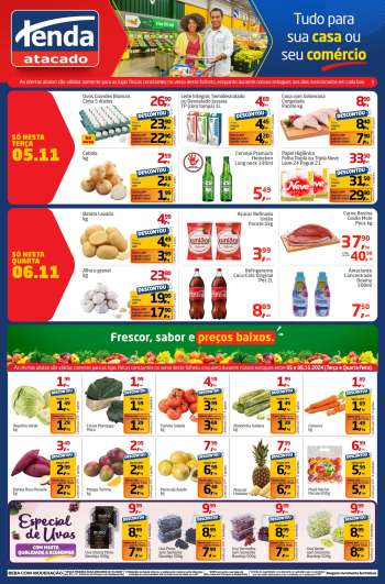 Folheto Tenda Atacado - 05/11/2024 - 06/11/2024.
