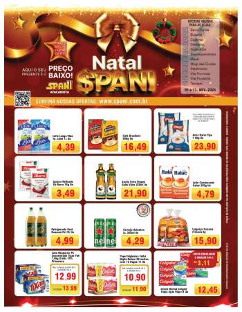 Folheto Spani Atacadista - 05/11/2024 - 11/11/2024.