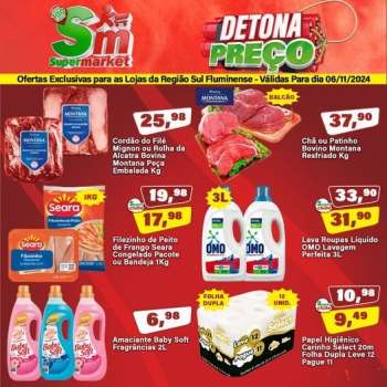 Folheto Rede Supermarket - 06/11/2024 - 06/11/2024.