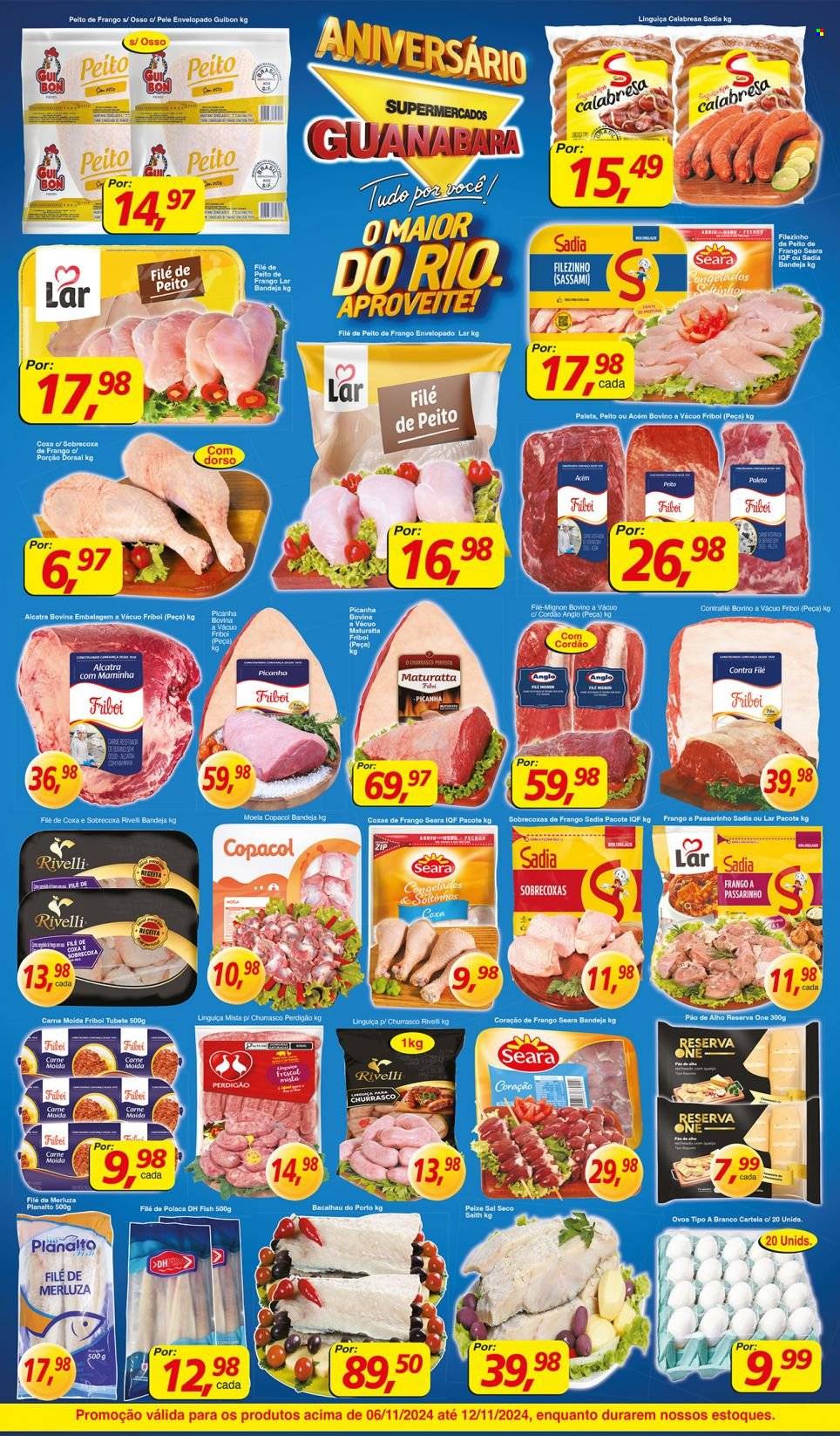 Folheto Supermercados Guanabara - 06/11/2024 - 12/11/2024. Página 5