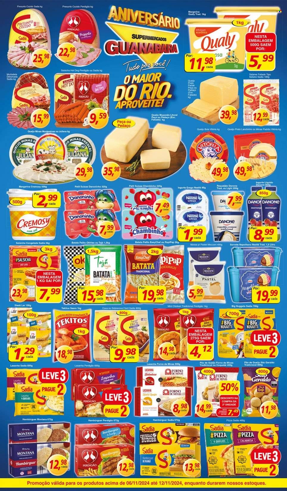 Folheto Supermercados Guanabara - 06/11/2024 - 12/11/2024. Página 6