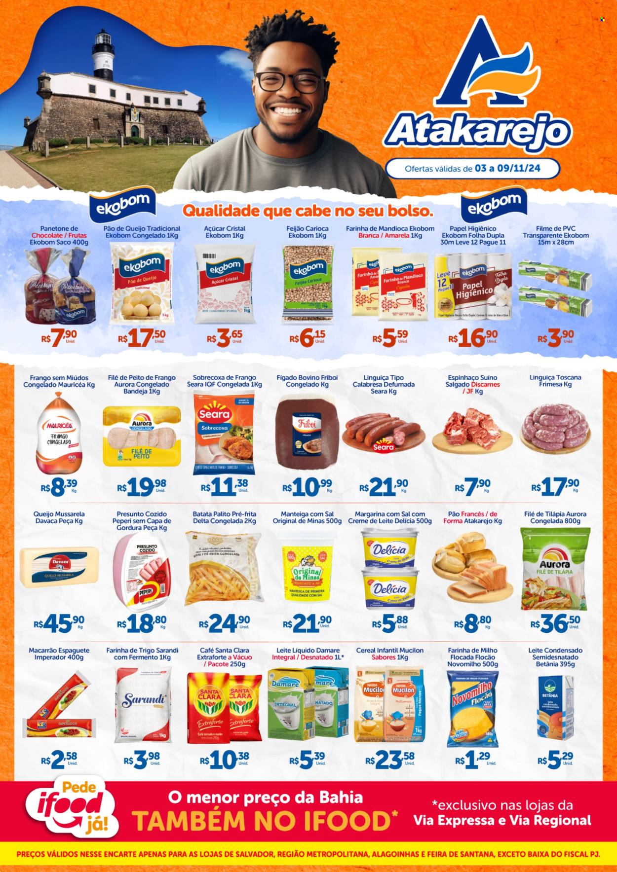Folheto Atakadão Atakarejo - 03/11/2024 - 09/11/2024. Página 1