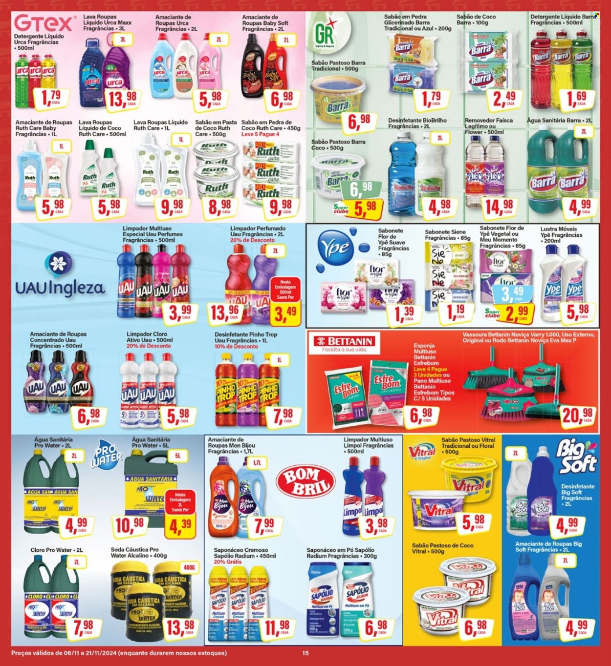 Folheto Rede Supermarket - 06/11/2024 - 21/11/2024. Página 15
