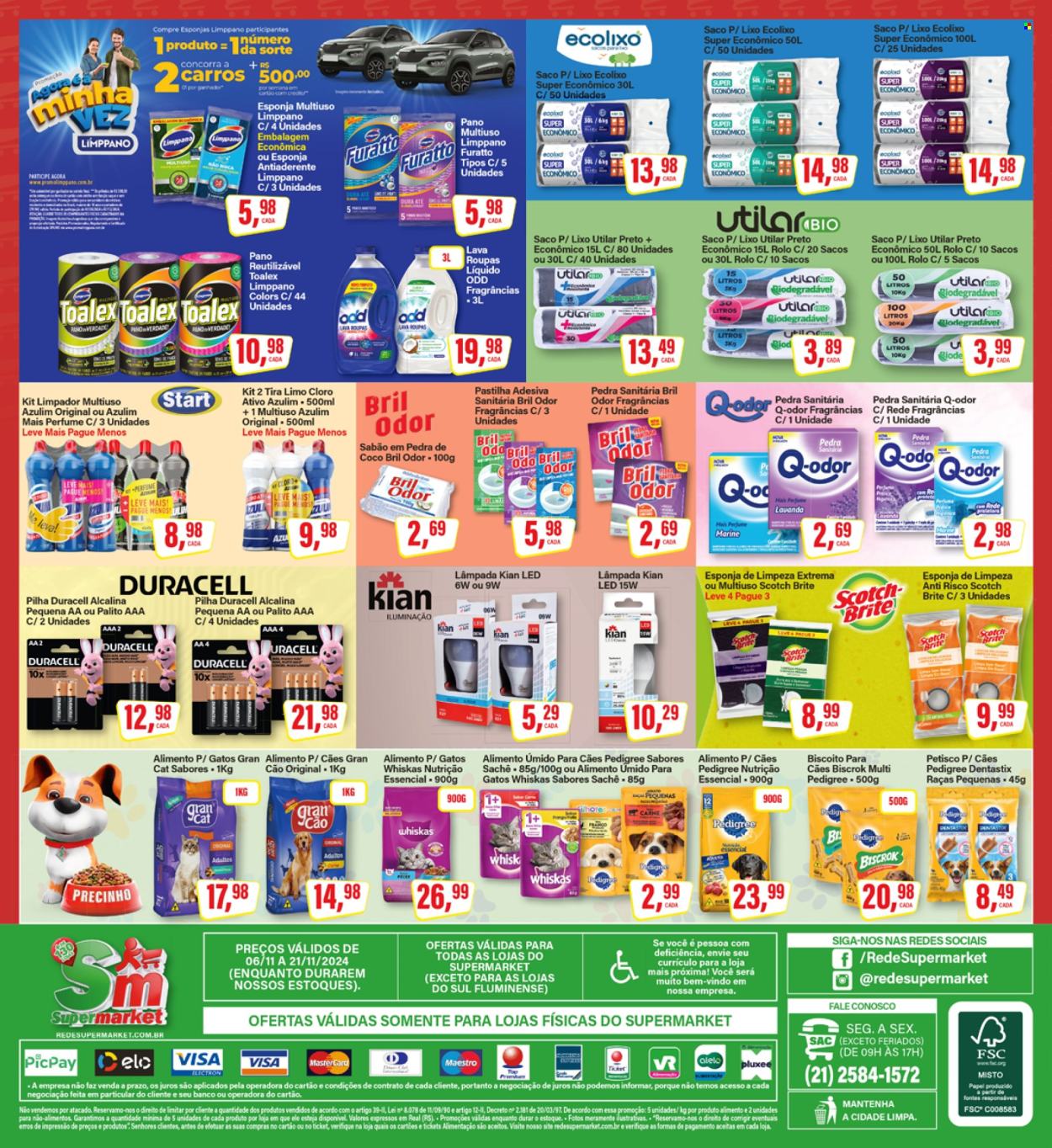 Folheto Rede Supermarket - 06/11/2024 - 21/11/2024. Página 16