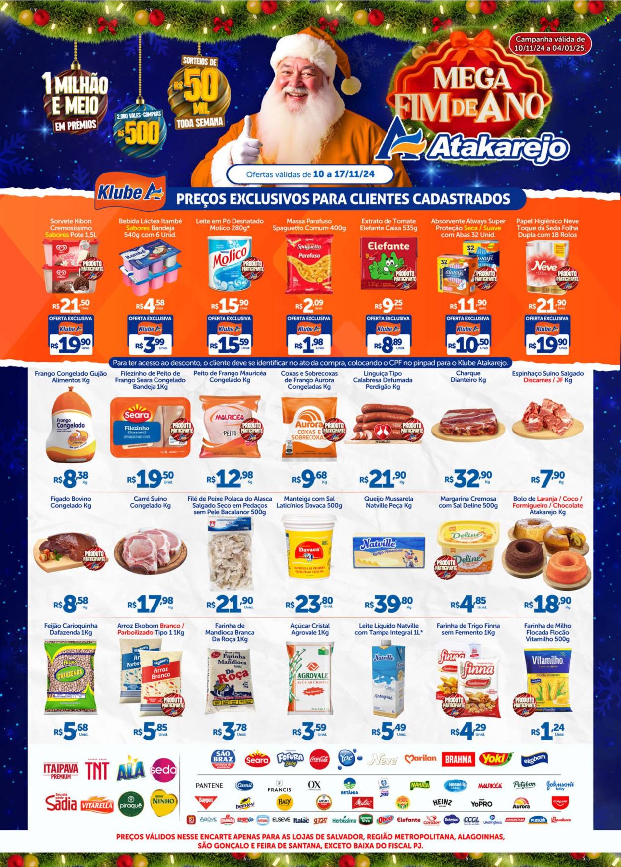 Folheto Atakadão Atakarejo - 10/11/2024 - 17/11/2024. Página 1