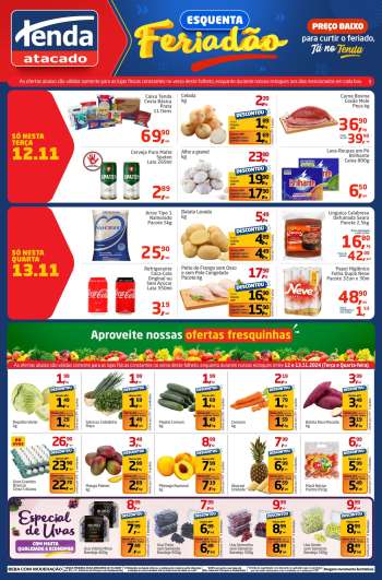 Folheto Tenda Atacado - 12/11/2024 - 13/11/2024.