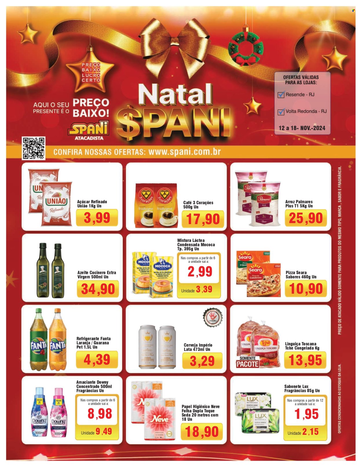 Folheto Spani Atacadista - 12/11/2024 - 18/11/2024. Página 1