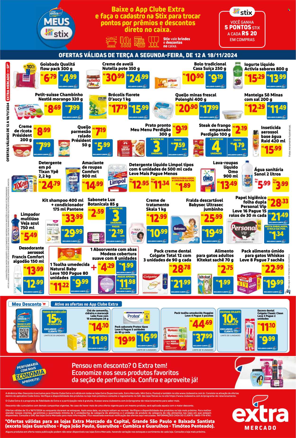 Folheto Mercado Extra - 12/11/2024 - 18/11/2024. Página 2