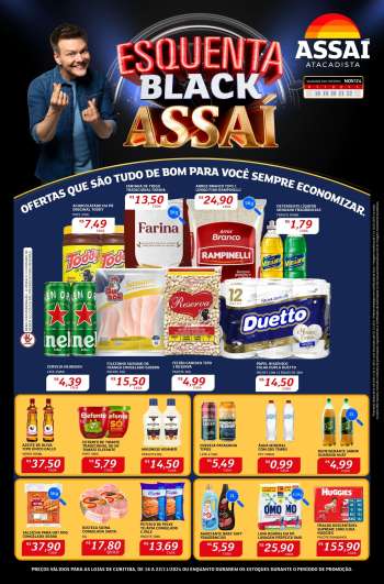 Folheto Assaí Atacadista - 18/11/2024 - 22/11/2024.