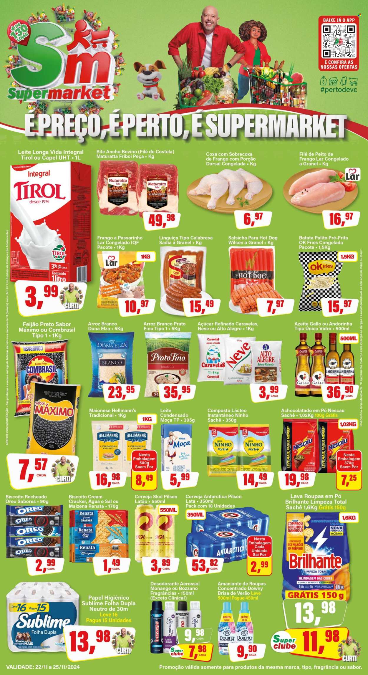 Folheto Rede Supermarket - 22/11/2024 - 25/11/2024. Página 1