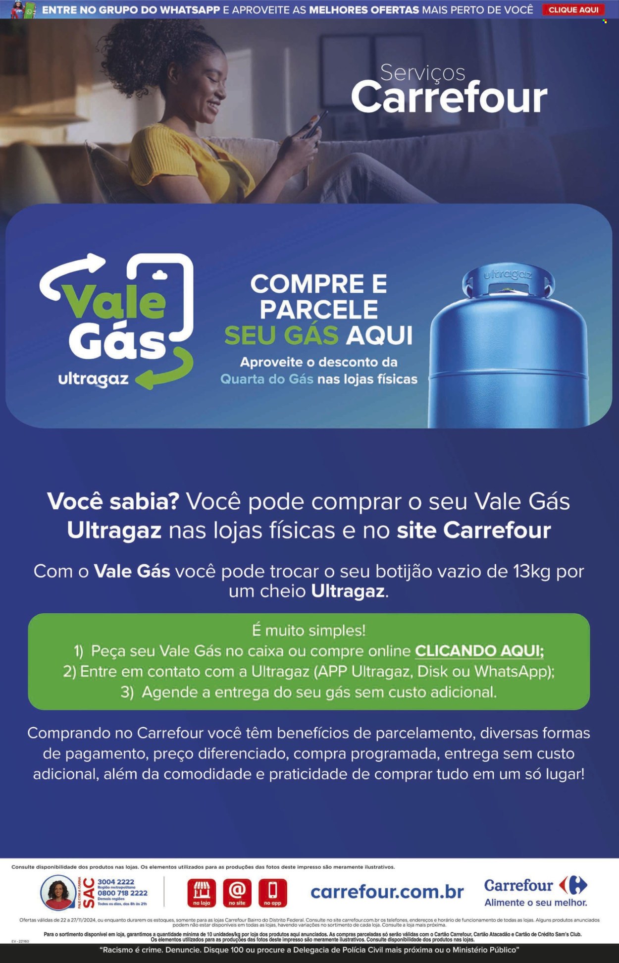 Folheto Carrefour Bairro - 22/11/2024 - 27/11/2024. Página 4
