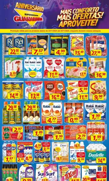 Folheto Supermercados Guanabara - 23/11/2024 - 24/11/2024.