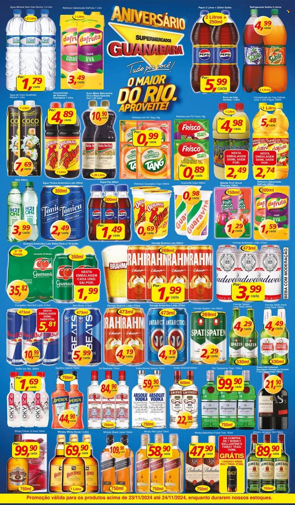 Folheto Supermercados Guanabara - 23/11/2024 - 24/11/2024. Página 7