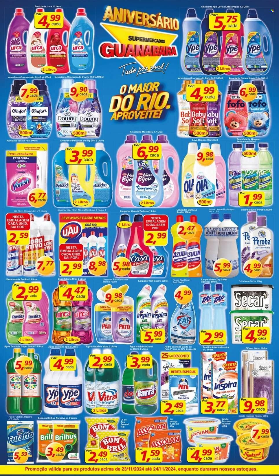 Folheto Supermercados Guanabara - 23/11/2024 - 24/11/2024. Página 11