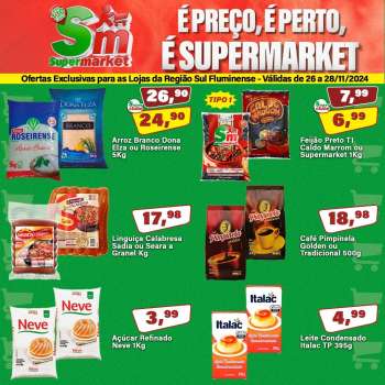 Folheto Rede Supermarket - 26/11/2024 - 28/11/2024.