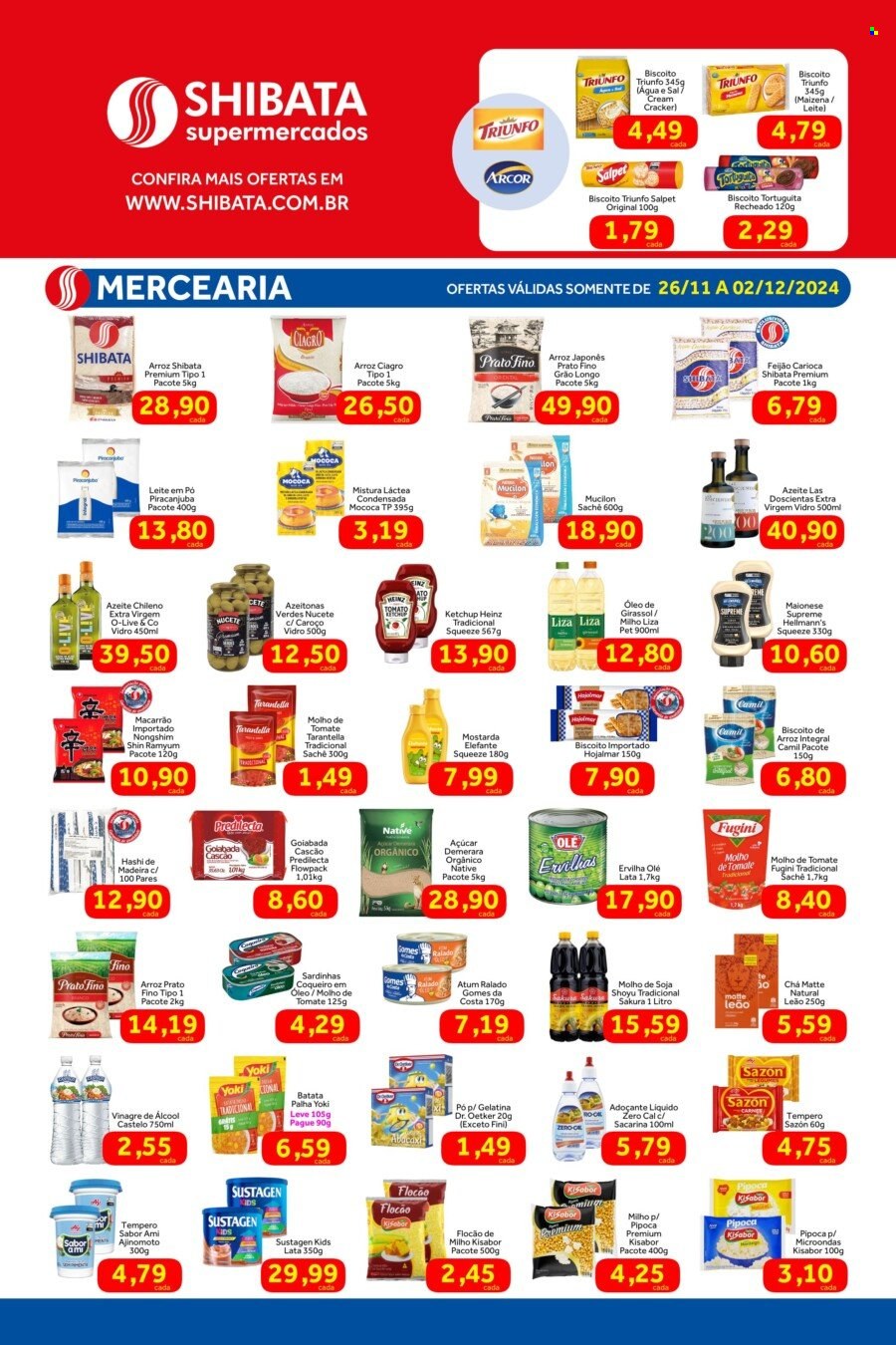 Folheto Shibata Supermercados - 26/11/2024 - 02/12/2024. Página 2