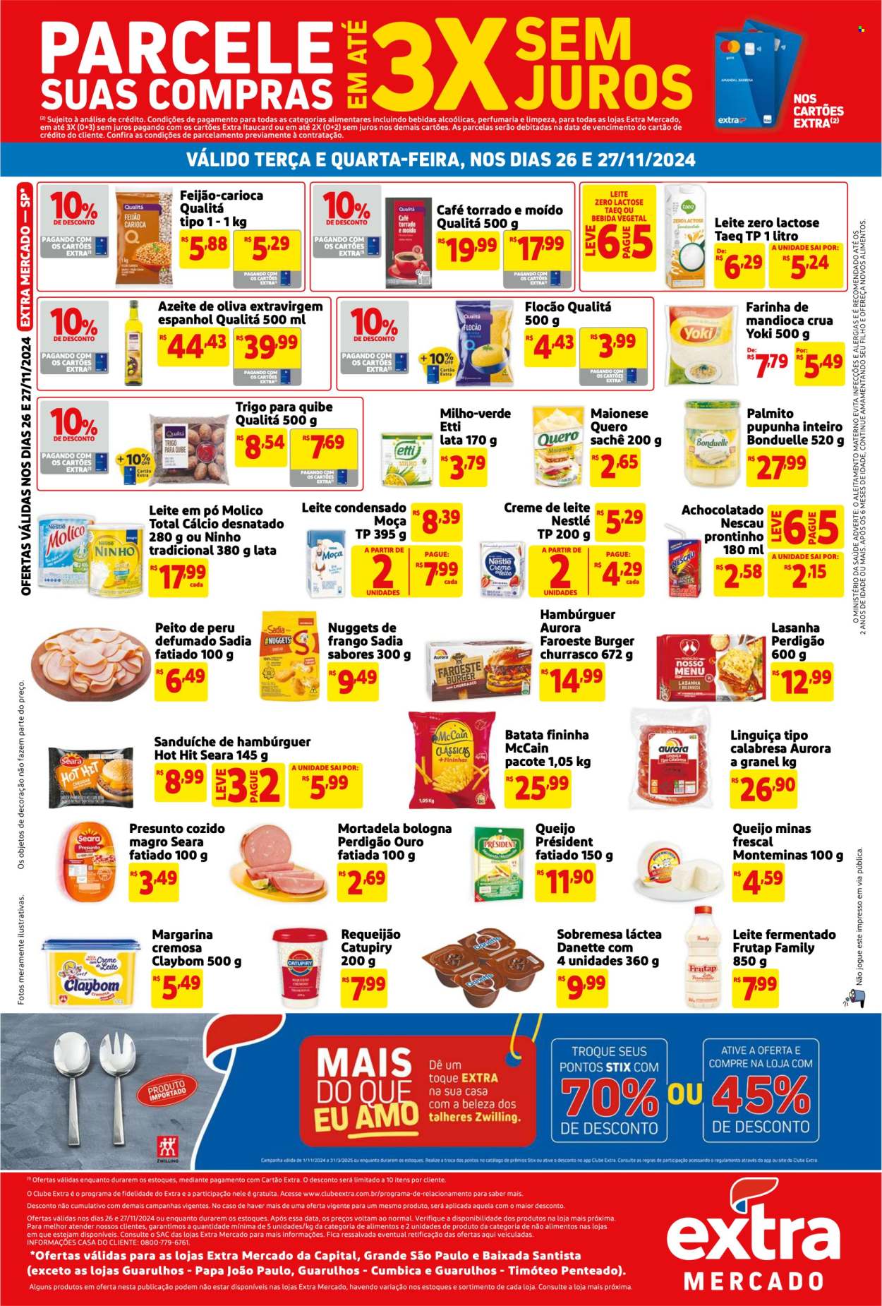 Folheto Mercado Extra - 26/11/2024 - 27/11/2024. Página 2