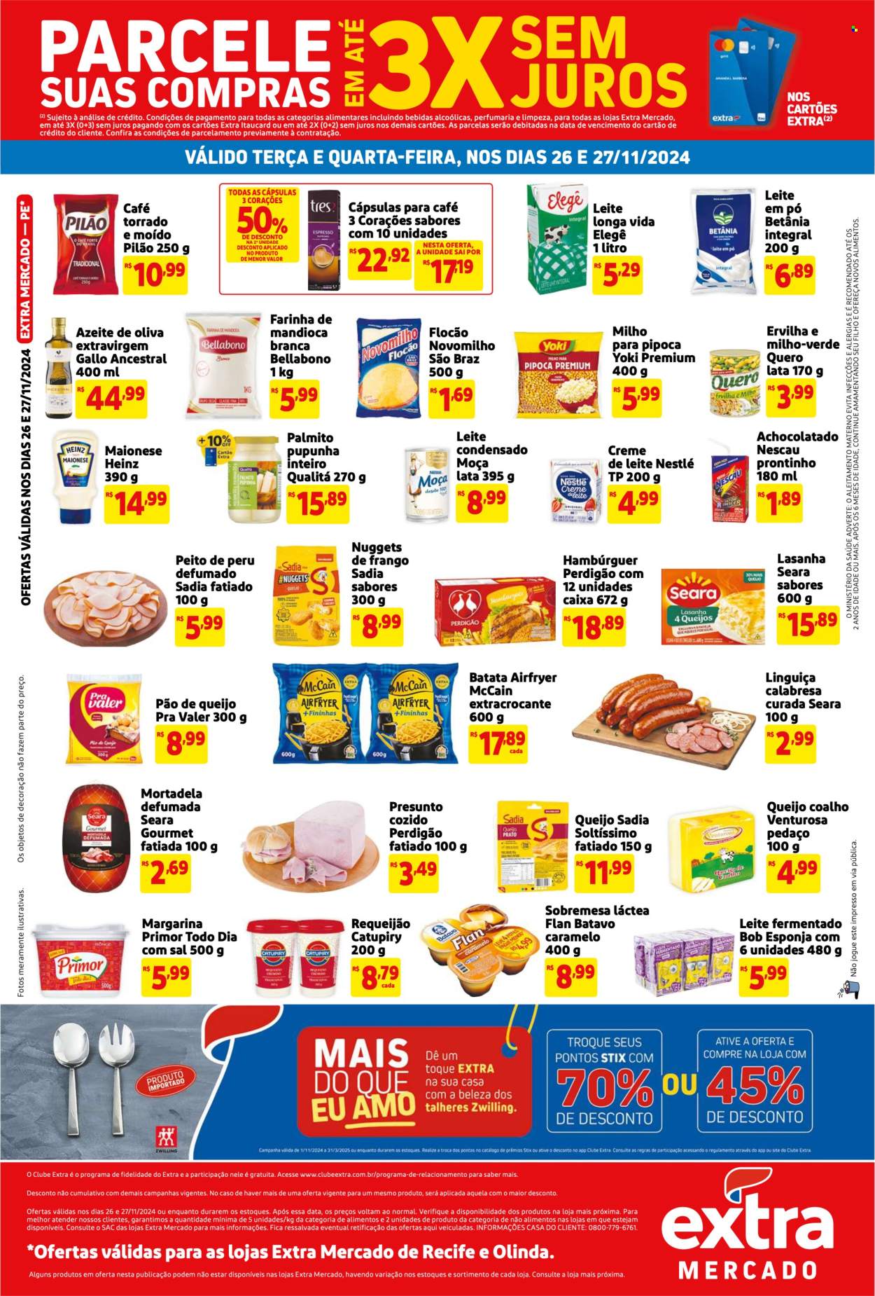 Folheto Mercado Extra - 26/11/2024 - 27/11/2024. Página 2