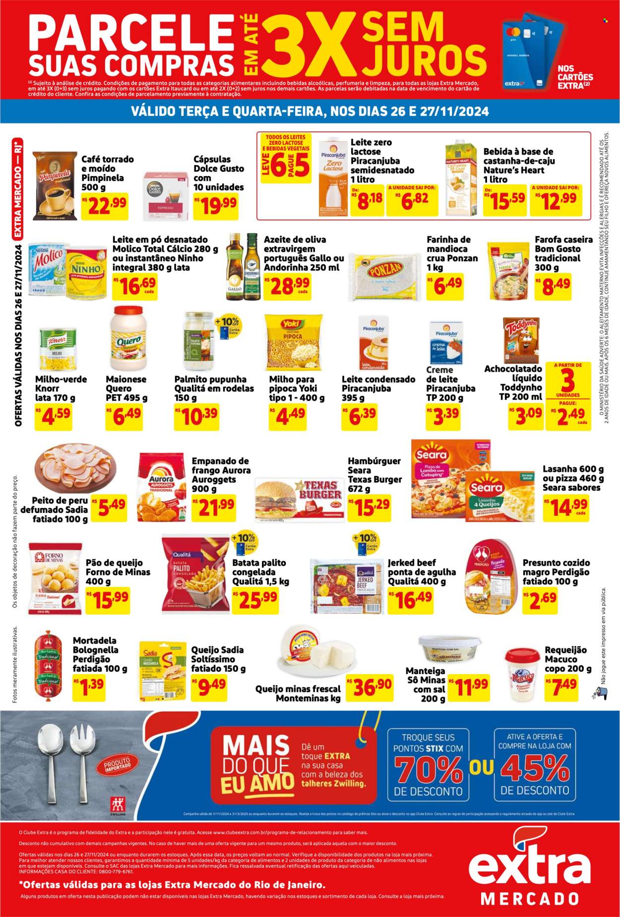 Folheto Mercado Extra - 26/11/2024 - 27/11/2024. Página 2