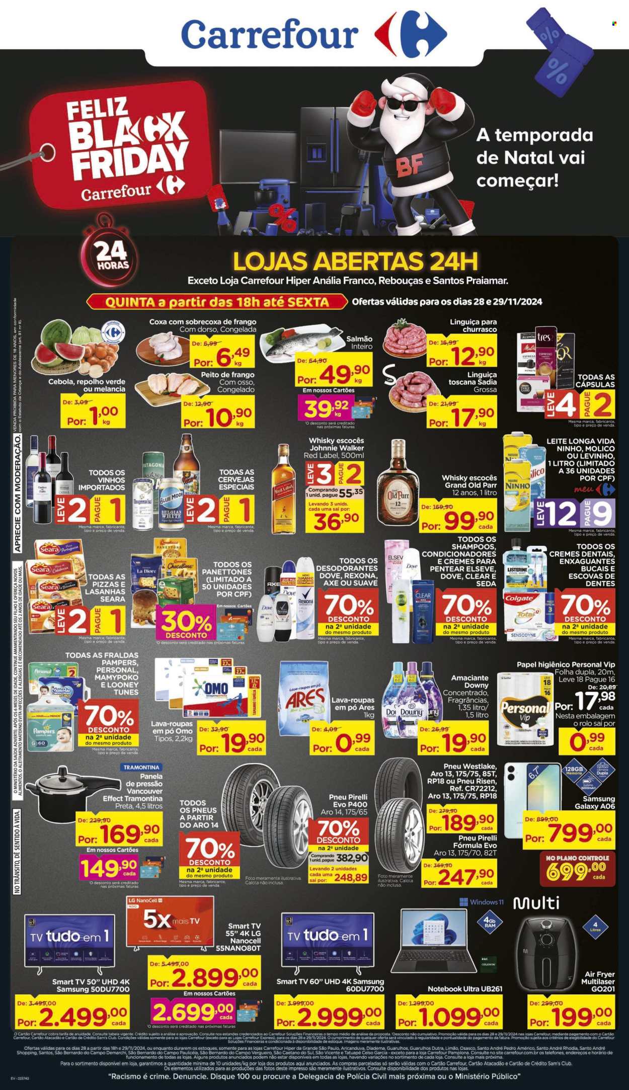 Folheto Carrefour Hiper - 28/11/2024 - 01/12/2024. Página 1