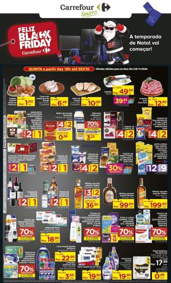 Folheto Carrefour Bairro - 28/11/2024 - 01/12/2024.
