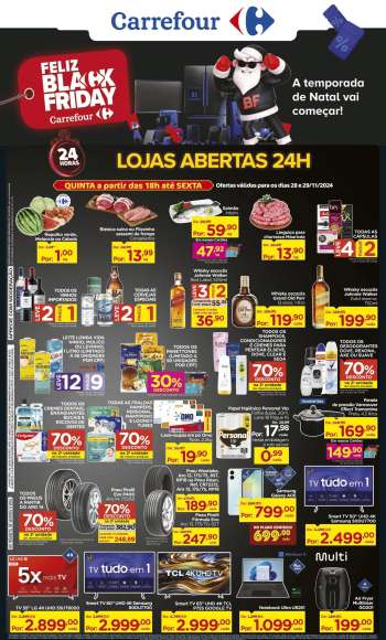 Folheto Carrefour Hiper - 28/11/2024 - 01/12/2024.