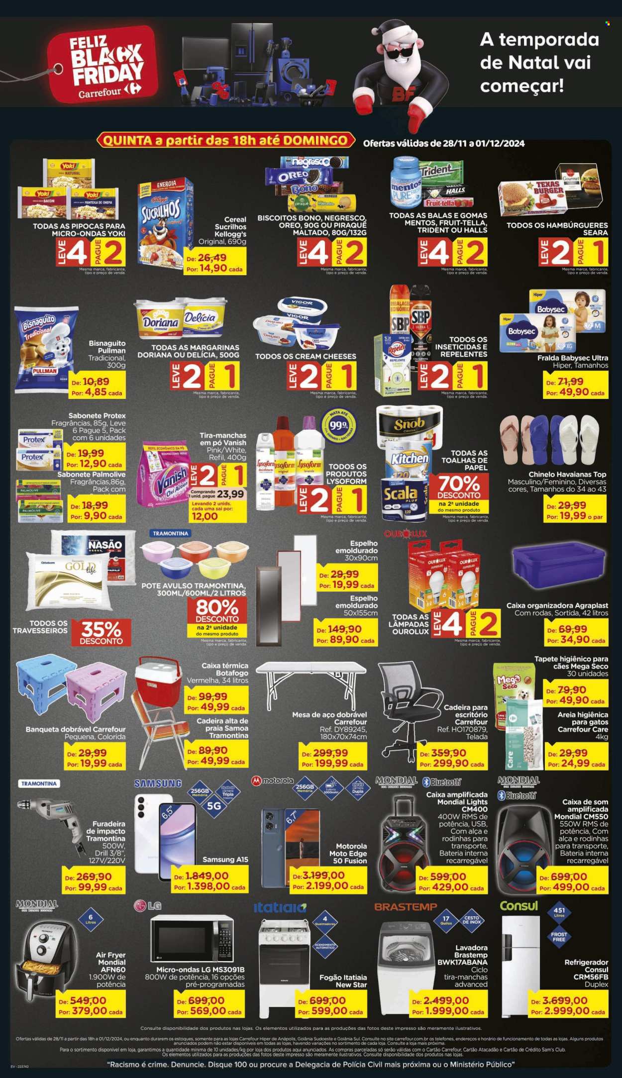 Folheto Carrefour Hiper - 28/11/2024 - 01/12/2024. Página 3